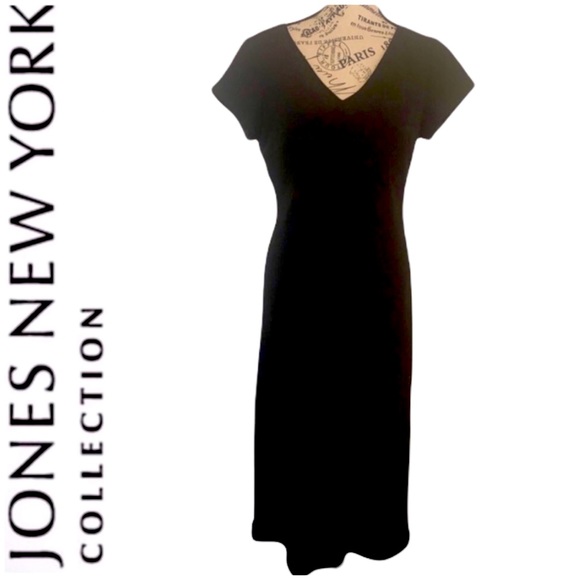 Jones Wear Dresses Jones New York Jones Wear Black Midi Dress Size